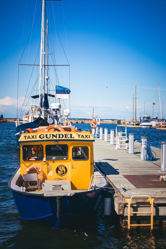 ship, boat, harbor, nature, marina, tallinn, estonia, summer, baltic, water